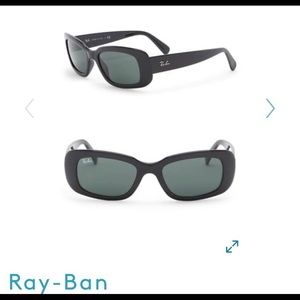 Rectangle Black RayBans